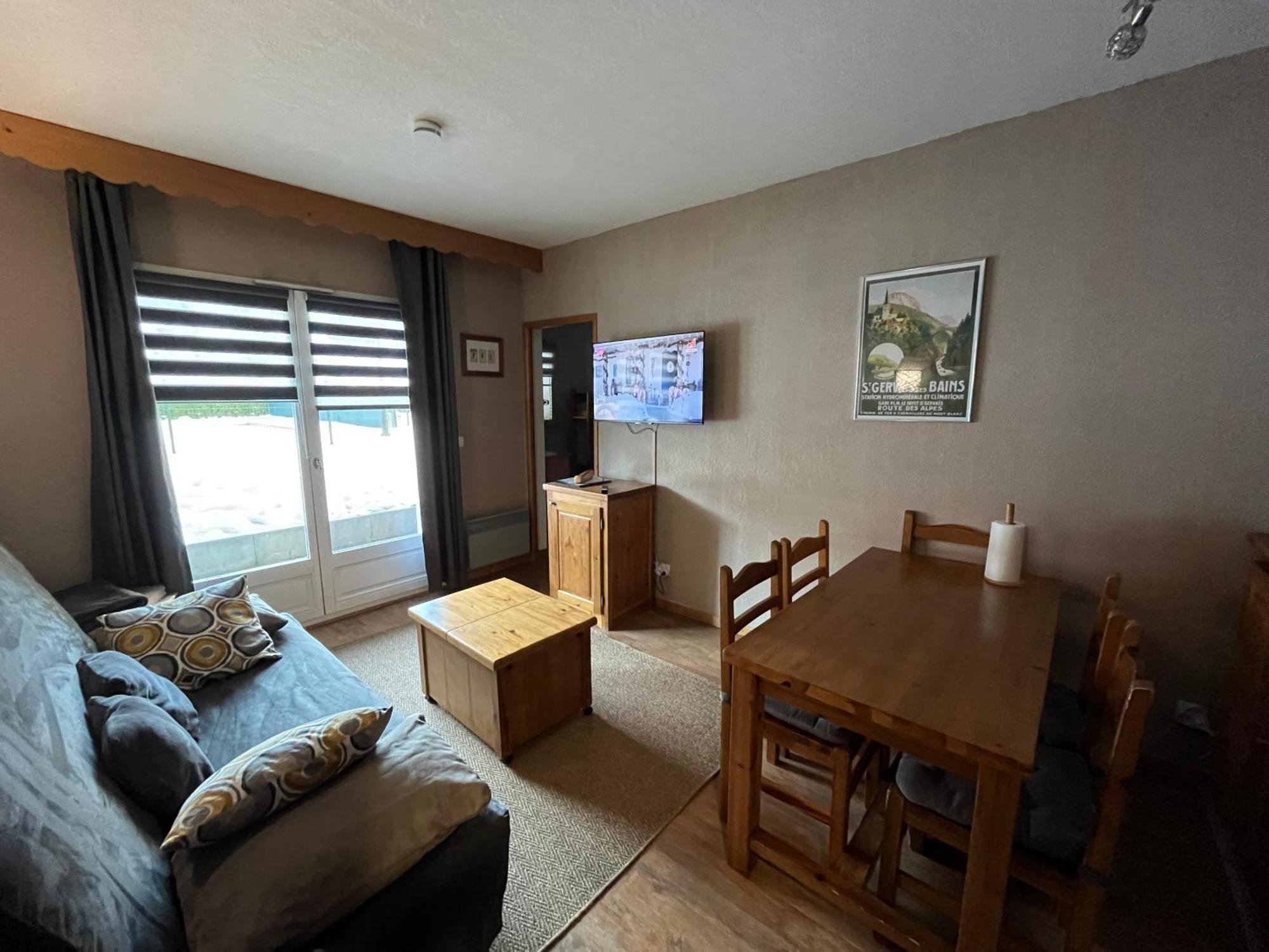 Appartement T2+Cabine Independante Au Depart Des Telecabines Saint-Gervais/Bettex/Mont D'Arbois Экстерьер фото
