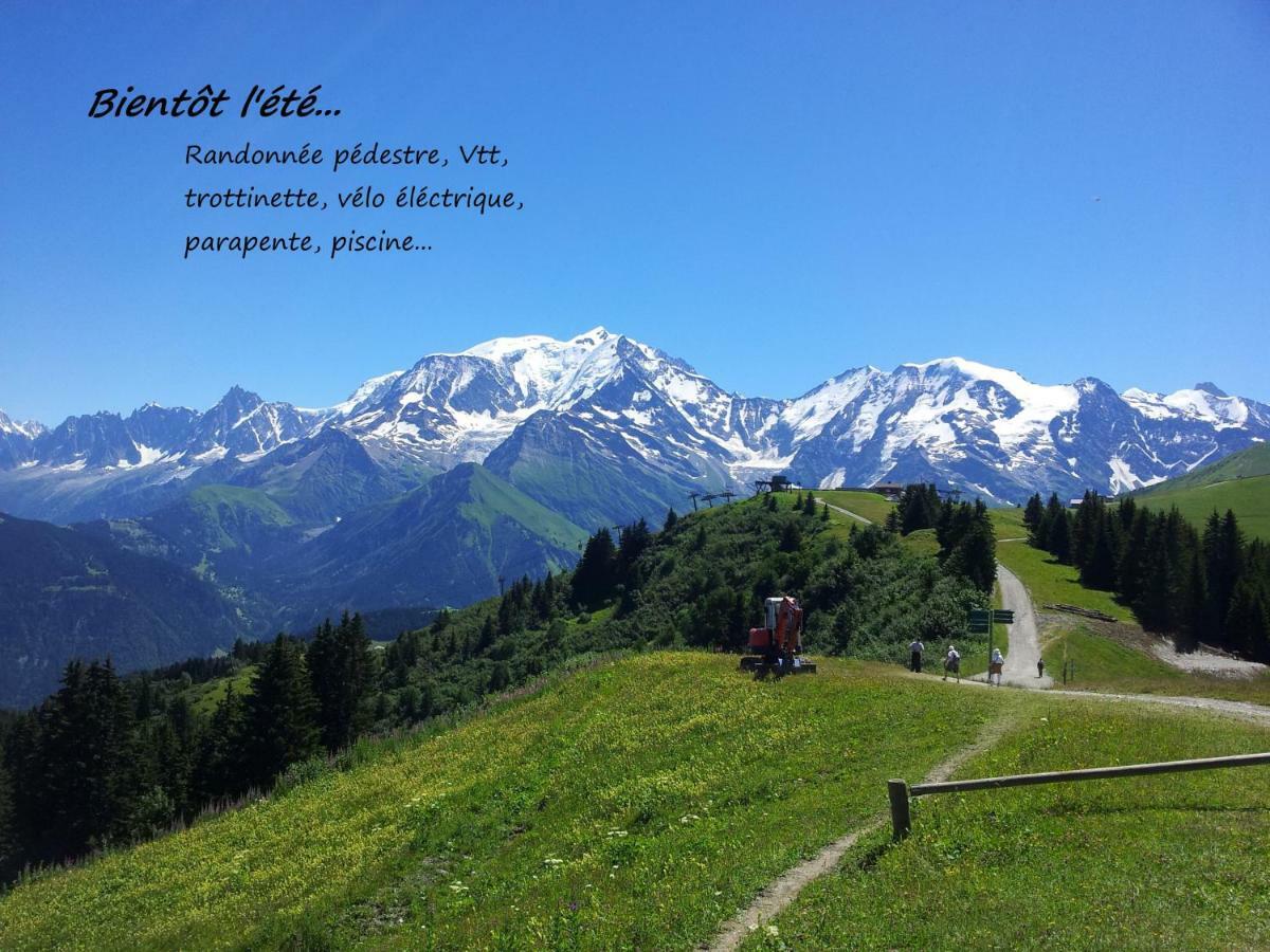 Appartement T2+Cabine Independante Au Depart Des Telecabines Saint-Gervais/Bettex/Mont D'Arbois Экстерьер фото
